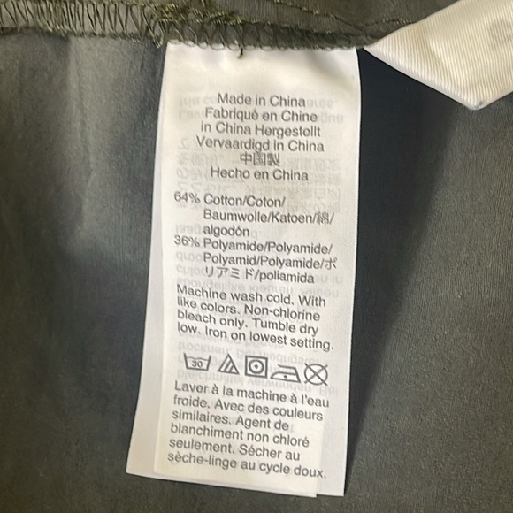 J.Crew Womens Olive Green Full Zip Snap Drawstring Hooded Cargo Utility Jacket S - Picture 12 of 12